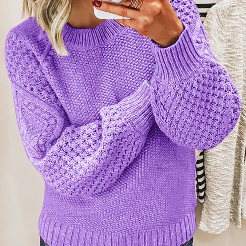 Lilian | Casual Striktrøje til Damer – Trendy og Varm