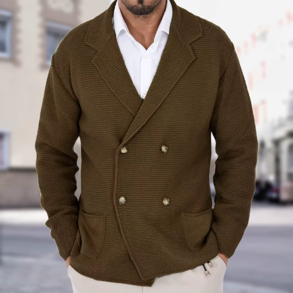 Aksel | Herre Vinter Strik Casual Blazer