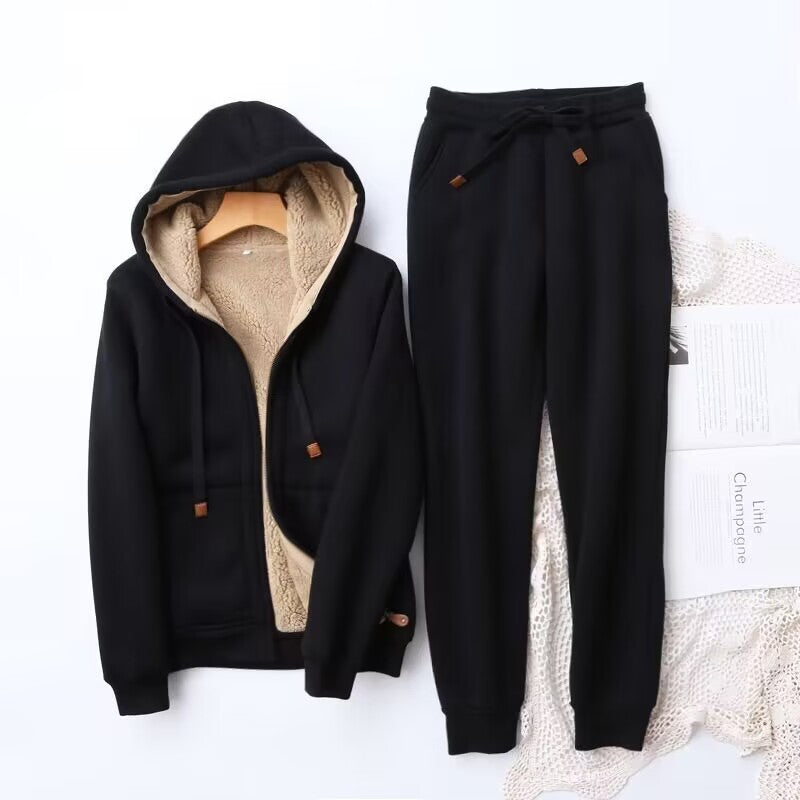 Thilde | Kvinders Vinter Hoodie og Jogger Sæt