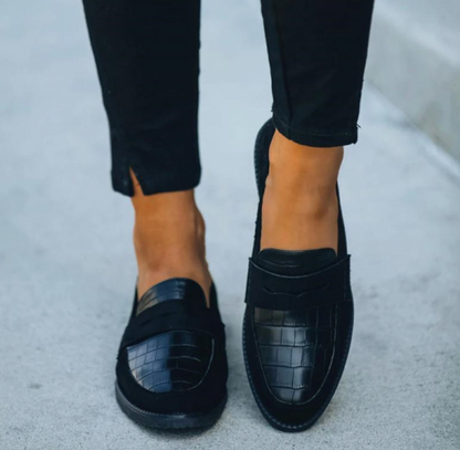 Jeppe | Loafers med Krokodillestruktur til Dame­mode