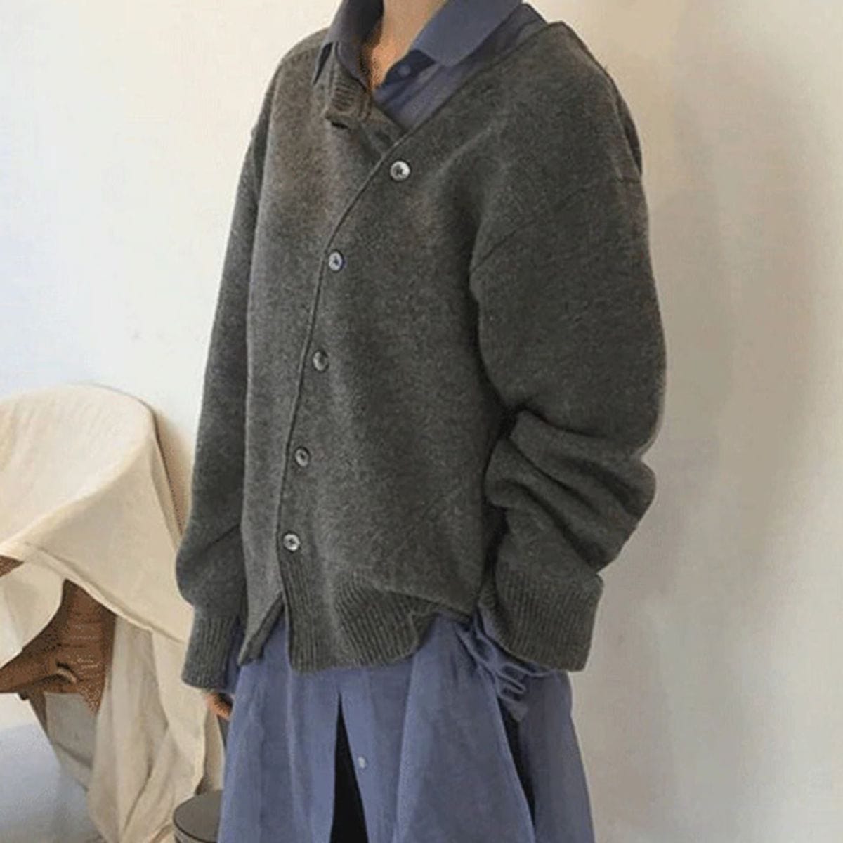 Andrea | Kvinders Vinter Knappelukket Cardigan