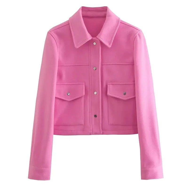 Bolette | Kvinders Cropped Denimjakke