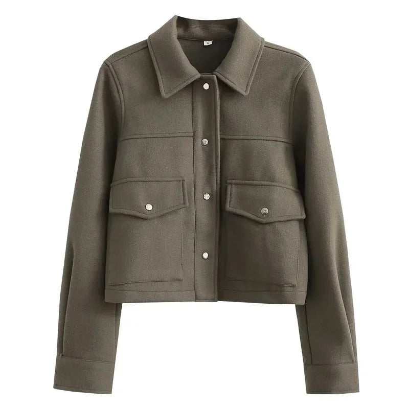 Bolette | Kvinders Cropped Denimjakke