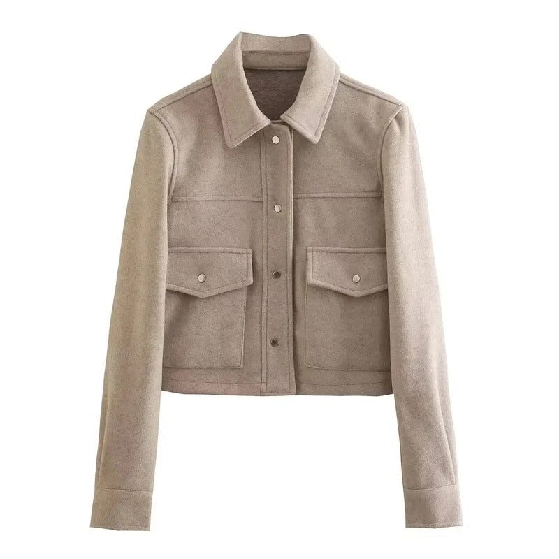 Bolette | Kvinders Cropped Denimjakke