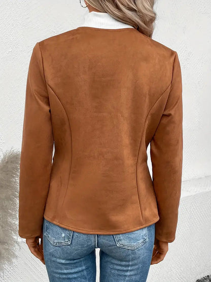 Alina | Dame Casual Zip-up Blazerjakke