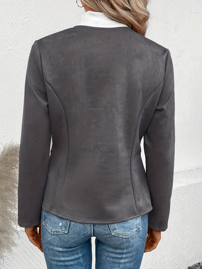 Alina | Dame Casual Zip-up Blazerjakke