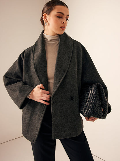 Agnes | Kvinders Oversized Uldfrakke