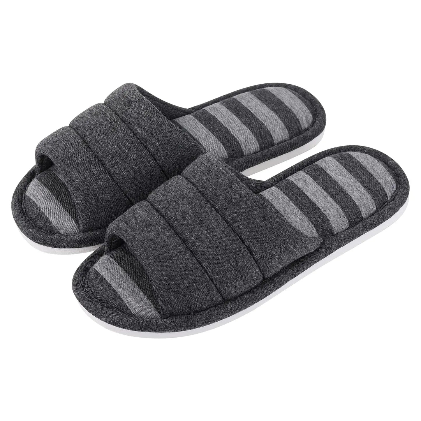 Bjarke | Kvinders Stribede Hyggeslippers