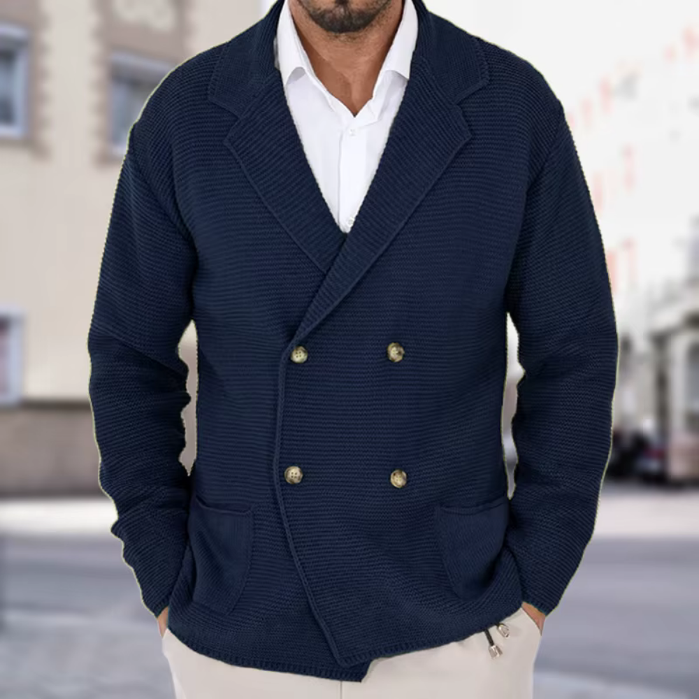 Aksel | Herre Vinter Strik Casual Blazer