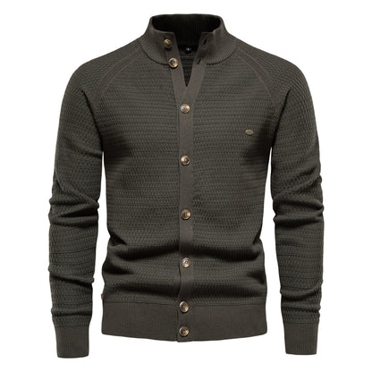 Andreas | Mænds Strikket Cardigan med Knapper