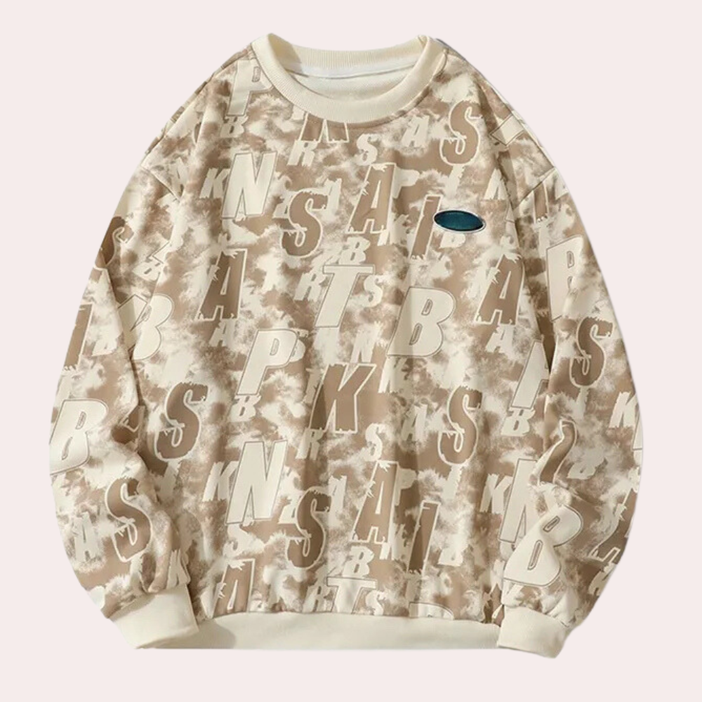 Bastian | Mænds Oversized Casual Sweatshirt