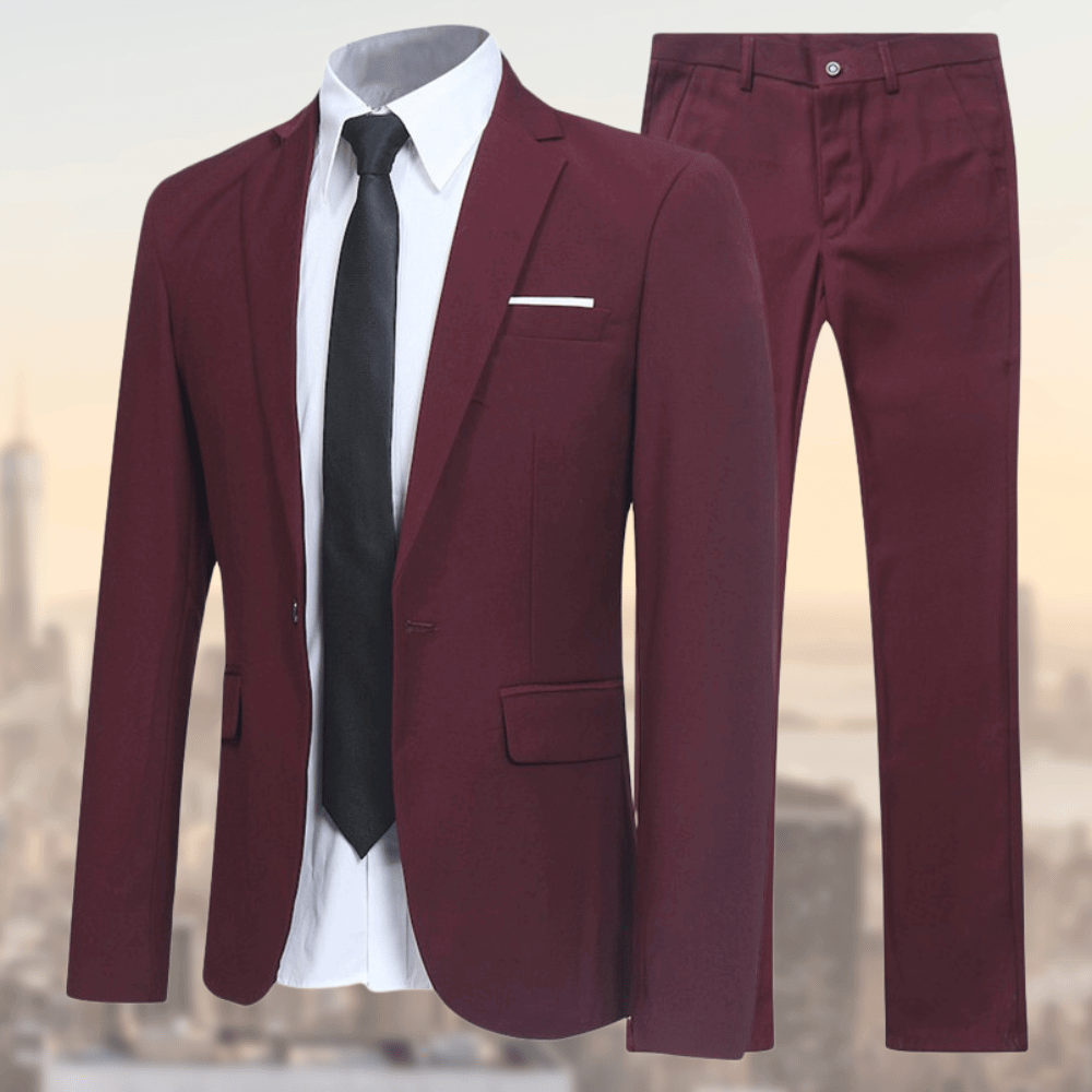 Clara | Herres Slim Fit To-delt Jakkesæt