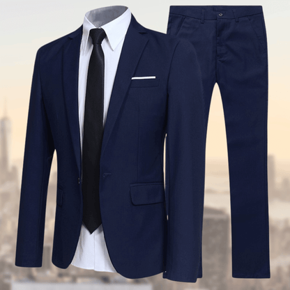 Clara | Herres Slim Fit To-delt Jakkesæt