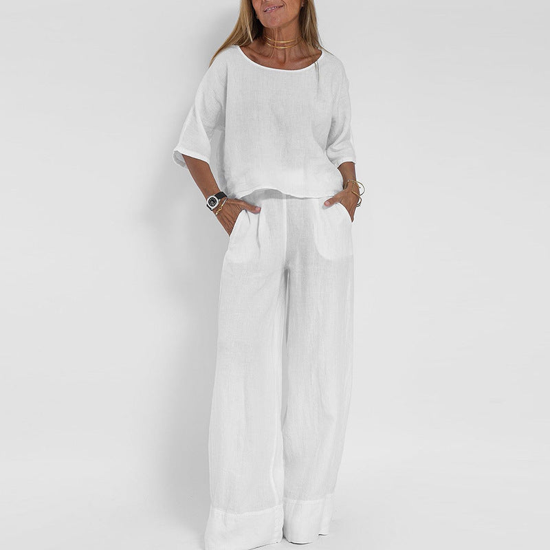 Pernille | Behageligt Løstsiddende Matchende Outfit til Damer