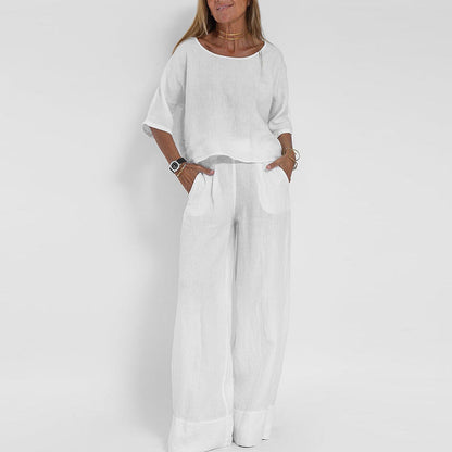 Pernille | Behageligt Løstsiddende Matchende Outfit til Damer